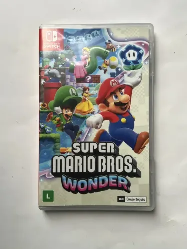 Jogo Super Mario Wonder Nintendo Switch Usado + NF