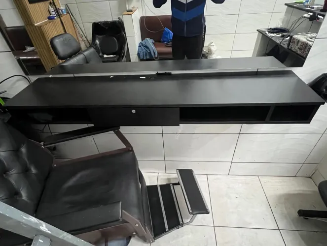 Bancada para cabeleireiro