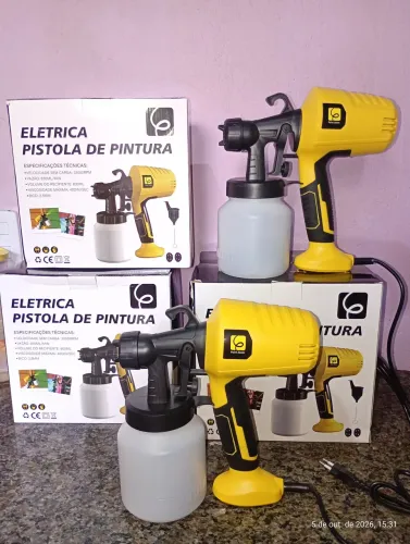 Vendo pistola de tinta por 200 reais. Nova na caixa
