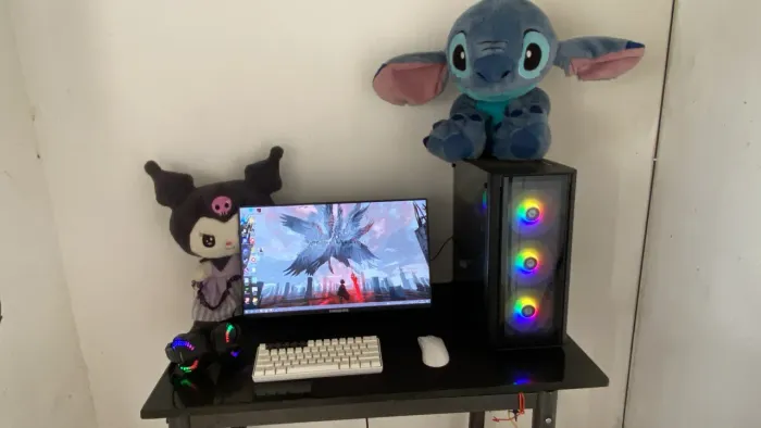 PC Gamer Completo GTX 1050 Ti 16GB RAM Monitor 100Hz