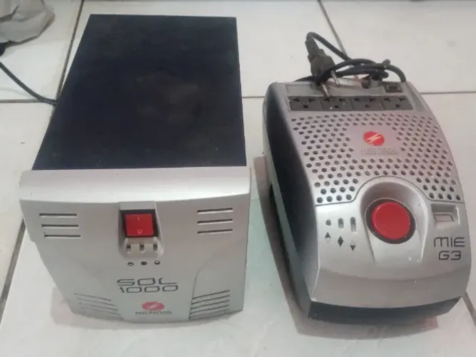 Estabilizadores Microsol 1000 e MIE G3 - Promoção 2 por R$ 320,00 ou troca