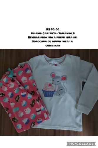 Roupa de Menina Tamanho 8 Inverno