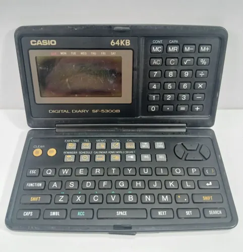 Agenda Eletrônica Vintage Casio SF-5300B (64KB)