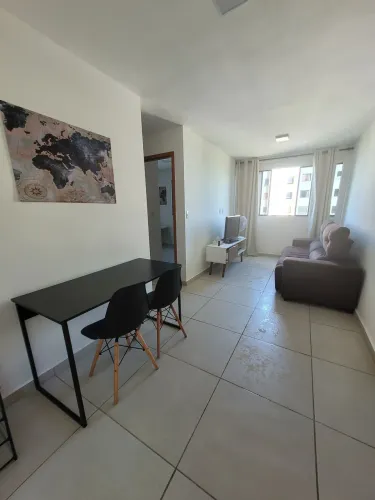 Alugo apartamento mobiliado 2 qts no Grand Patio Residence Club 