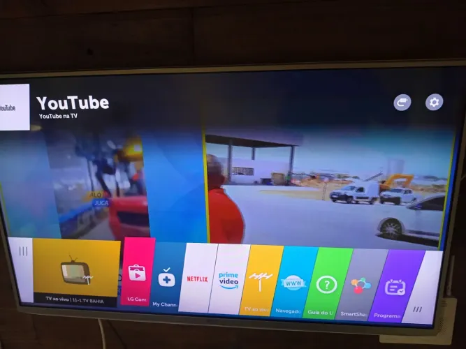 Tv smart 43 polegadas ótimo estado LG