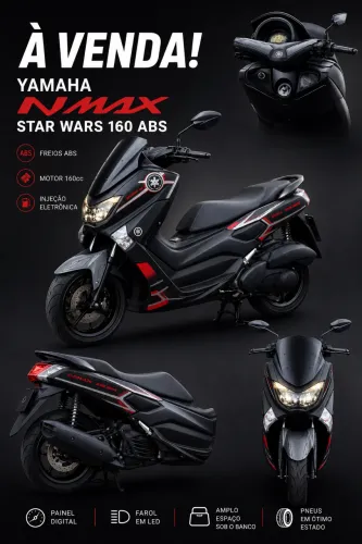 Nmax 160cc - StarWars Black 