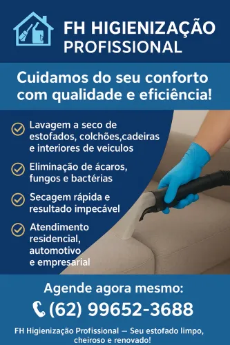 Lavagem a seco de estofados