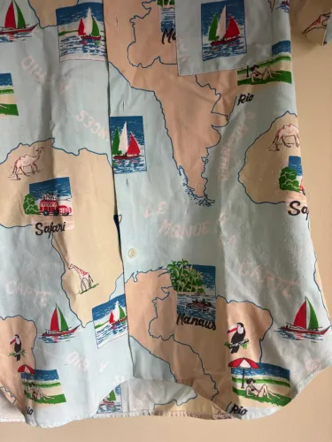 Camisa Vintage Le Monde