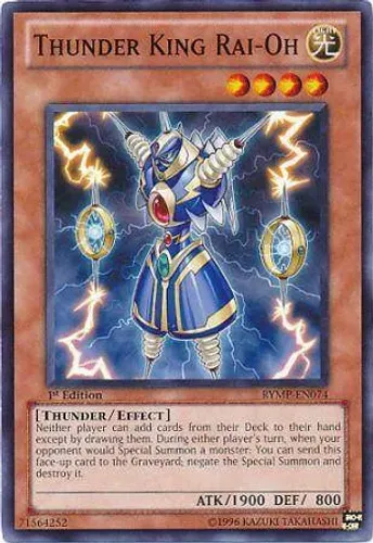 Yugioh!!! Thunder King Rai-Oh RYMP-EN074 Common