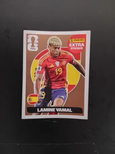 Figurinha lengend do Lamine yamal bronze 2026. OBS:faço negociações