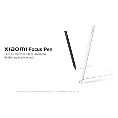 Caneta Xiami Pencil Focus Pen para Xiaomi Pad 6S Pro, Pad 7 e Pad 7 Pro