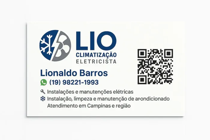 Técnico Instalador de ar condicionado/ higienização. ELETRICISTA 