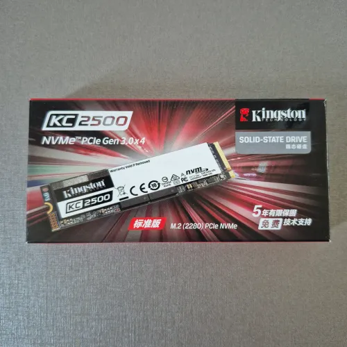 SSD nvme Kingston 500gb kc2500