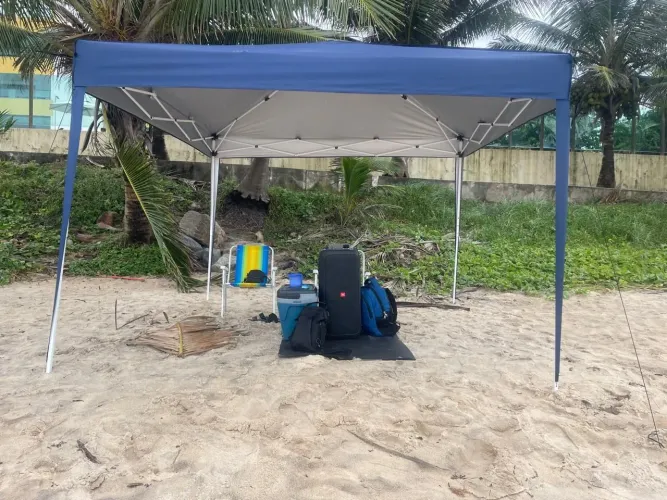 TENDA de Alumínio 3x3 Articulada