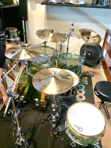 Bateria em acrílico Fischer 