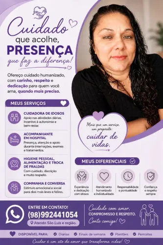 Cuidadora de idoso