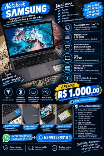 Notebook Samsung