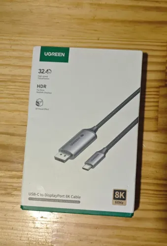 Cabo tipo C para DisplayPort 8k