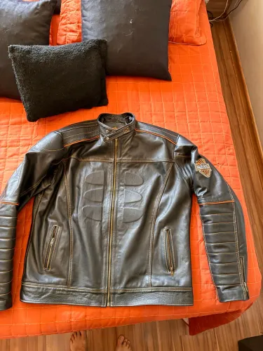 Jaqueta couro Masculina Harley davidson