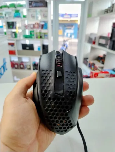 Mouse Gamer Redragon Bomber RGB 12400 DPI 1000Hz