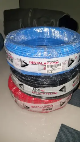Cabo 2,5mm Azul 100 Metros | Rolo de Fio 2,5mm para Instalações Residenciais e Comerciais