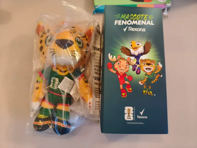 Mascote Rexona Fenomenal da Copa do Mundo 2026 ZAYU Tigre México 
