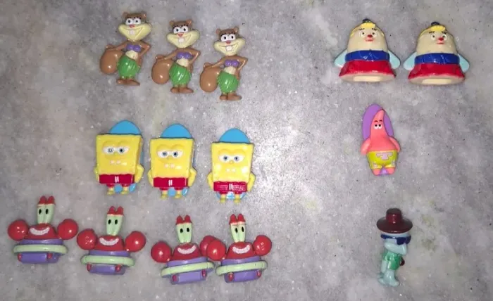 Batavinho Bob Esponja série 3 - raros