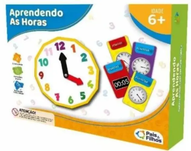 Jogo Aprendendo as Horas Pais e Filhos
