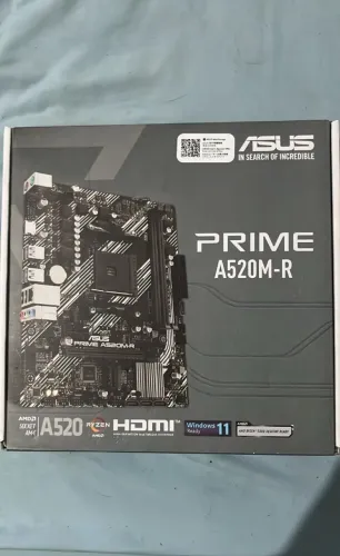 Asus prime A520M-R (NOVO)