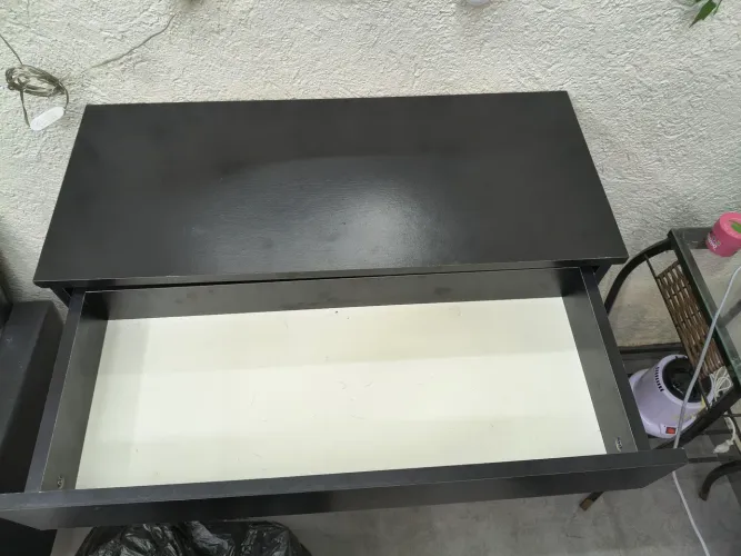 Bancada para salão preta 70cm são Vicente