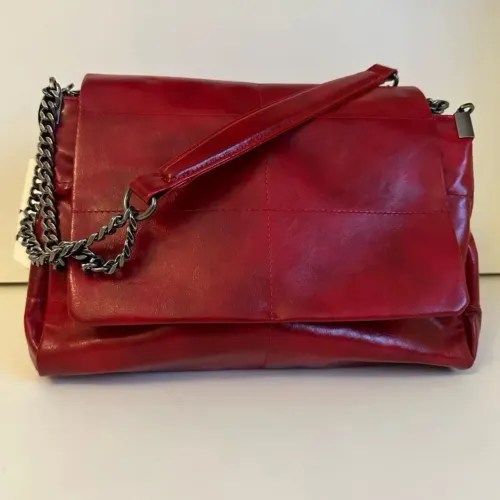 Bolsa tiracolo Vermelha Zara