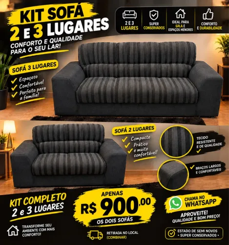 Kit sofá