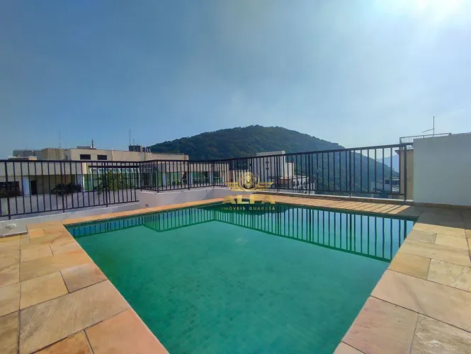 Cobertura Duplex com Piscina na Praia das Pitangueiras | Alfa Imóveis Guarujá