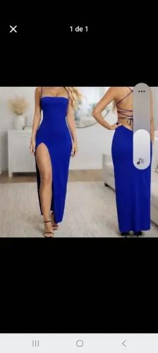 Vestido nunca usado veste ate g gg porque estica 40 reais