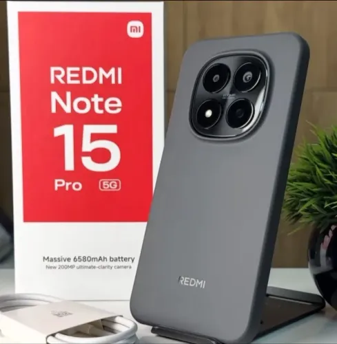 Xiaomi Redmi Note 15 Pro 5G | 512/8GB RAM ? Armazenamento Gigante com Velocidade 5G