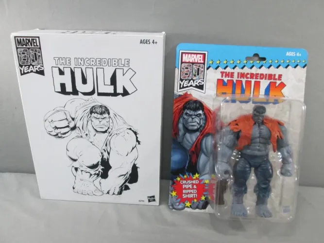 Marvel Legends 80º Aniversário Hulk Cinza Retrô 9? 2019 Exclusivo Novo