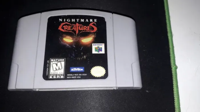 NIGHTMARE CREATURES Original Nintendo 64