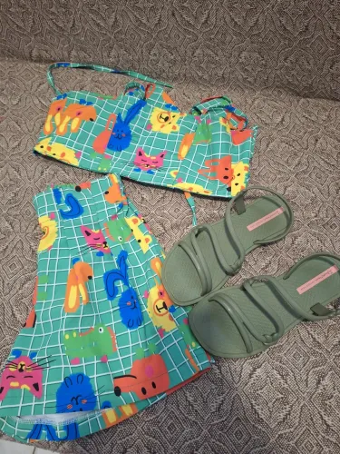 Roupas menina tam 10 anos todo o lote