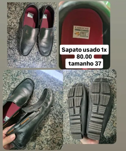 Sapato usado 1x