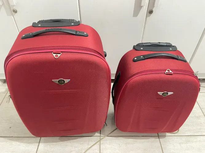 Conjunto duas malas de viagem