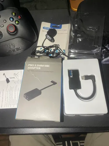 ADAPTADOR DE MICROFONE PARA GOPRO