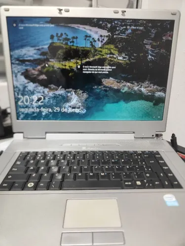 Note Boock Windows 10 Processador Cd Rom Dvd Parcelo no Cartao