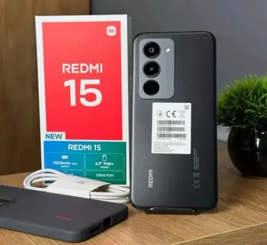 REDMI 15 256GB LACRADO C/ GARANTIA