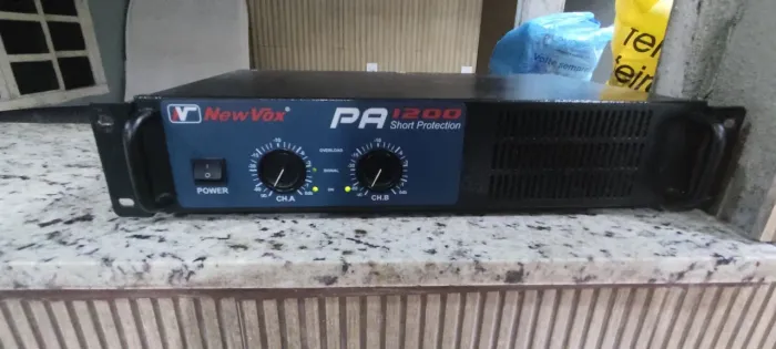 Amplificador de Som New Vox PA1200