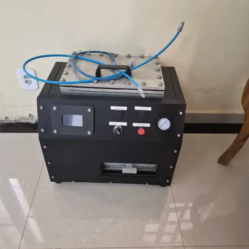 Máquina laminadora e tira bolhas para manutenção de celular 