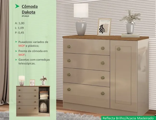 Cômoda promoção 