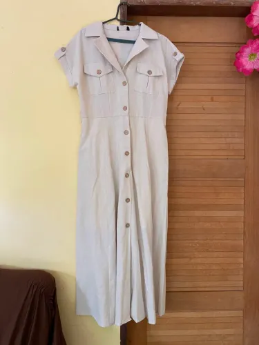 Vestido em linho