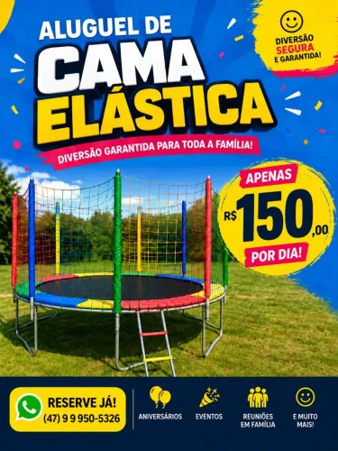 Aluguel de Cama Elástica