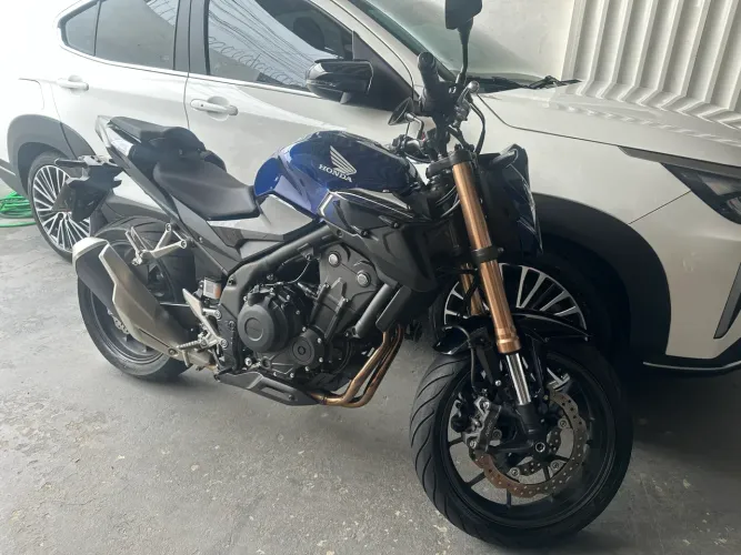 HONDA CB 500F 2024 - AZUL - SEM DETALHES