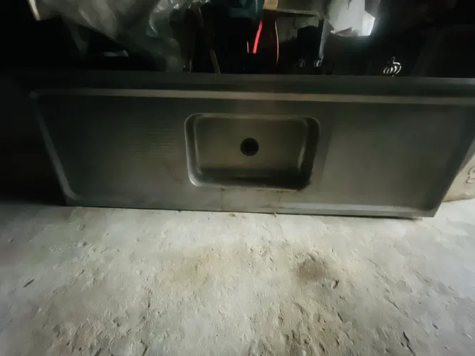 Pia de inox